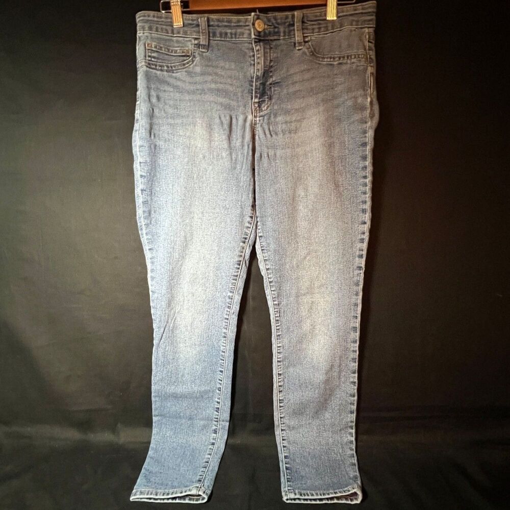 GAP Denim Favorite Jegging Women Sz 10 / 30 Light Wash Stretch Skinny Jeans Tall